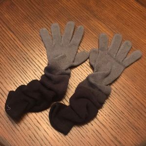 Ombré gloves